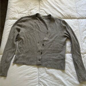 Uniqlo grey cardigan Sweater